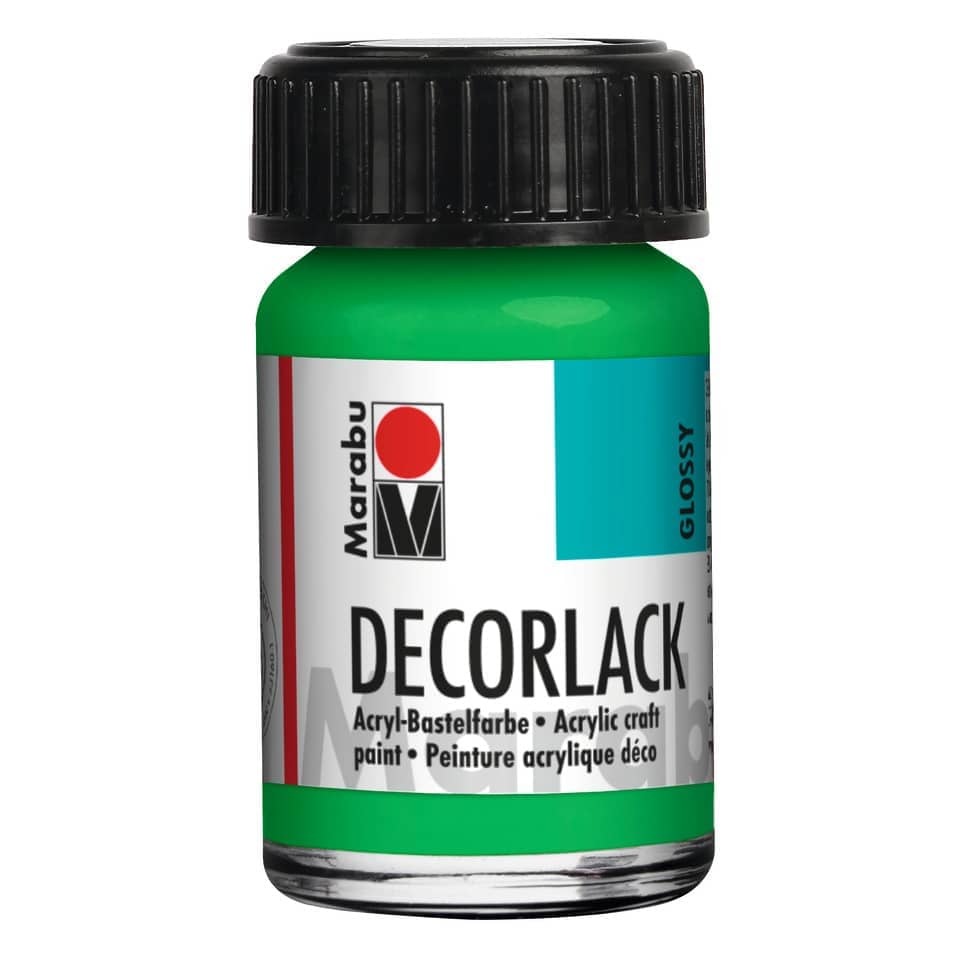 Decorlack Acryl, 15ml, hellgrün MARABU 11300 039 062 MARABU 1130 39 062  15ml