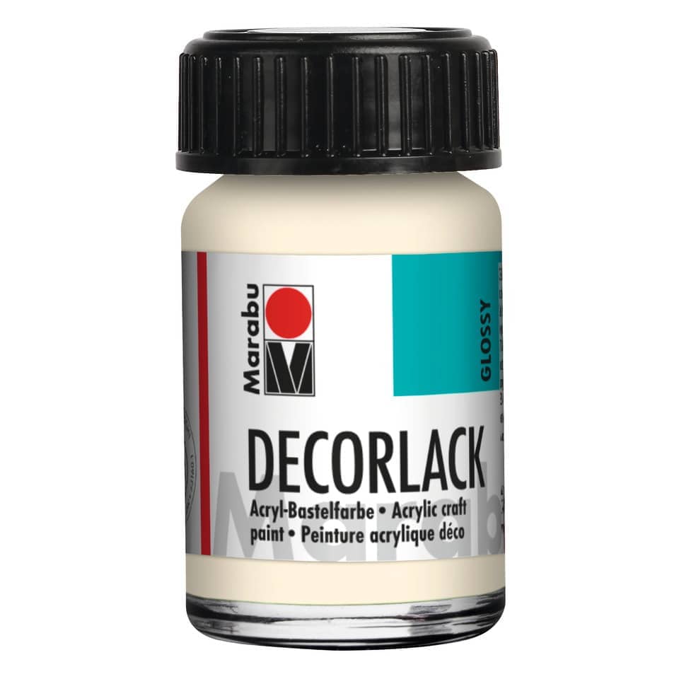 Decorlack Acryl, 15ml, elfenbein MARABU 11300 039 271 MARABU 1130 39 271 15ml