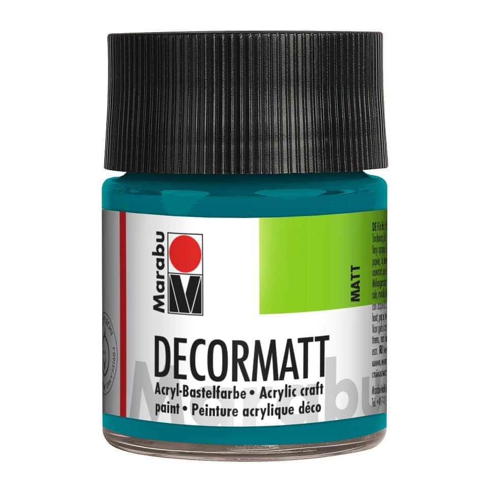 Decormatt Acryl, 50ml, türkis MARABU 14010 005 290 MARABU 1401 05 290  50ml