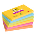 Haftnotizblock Super Sticky Notes Carnival Collection, 127x76mm, 6x90 Blatt, sortiert POST-IT 655-6SS-CARN POST-IT 655-6SS-CARN SuperSticky