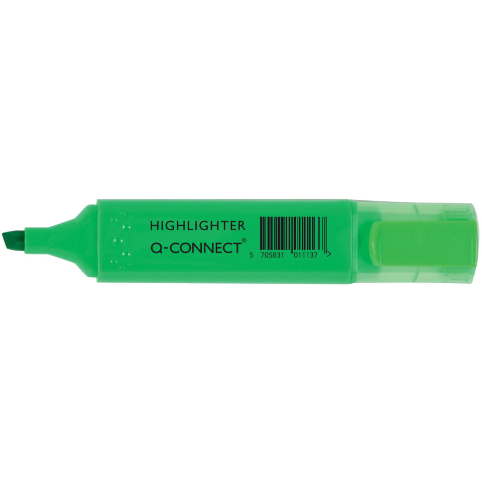Textmarker, 1 - 5,2 mm, grün Q-CONNECT KF01113 Q-CONNECT KF01113 1,0-5,2mm