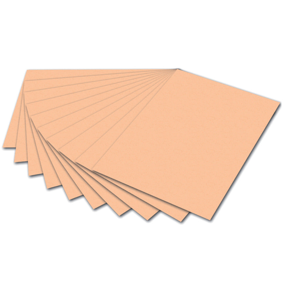 Tonpapier, 50x70cm, 130g/m², aprikose FOLIA 6742E FOLIA 6742 E 130g