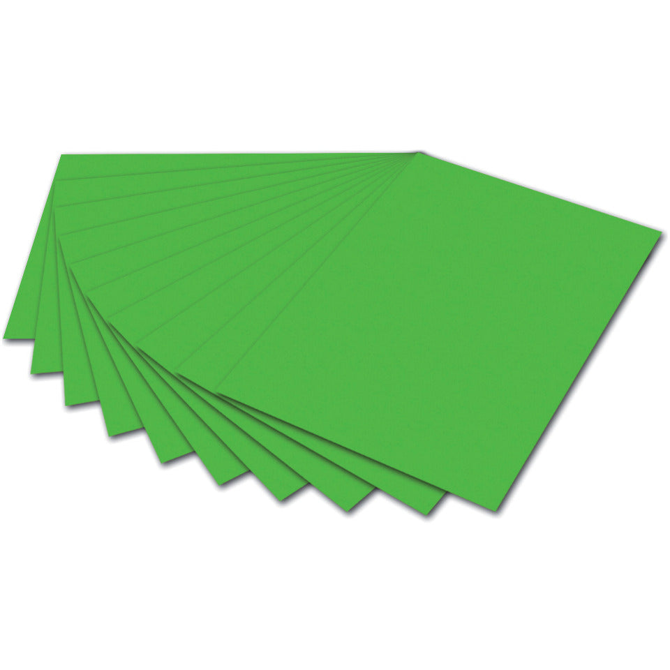 Tonpapier, 50x70cm, 130g/m², grasgrün FOLIA 6755E FOLIA 6755 E 130g