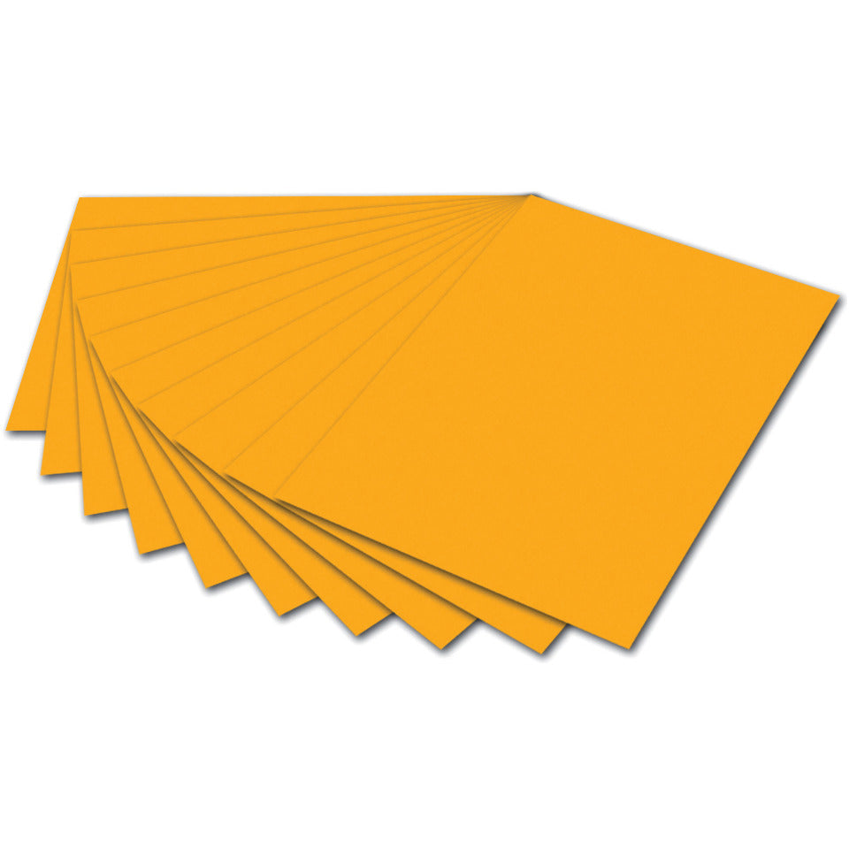 Tonpapier, A4, 130g/m², dunkelgelb FOLIA 6416 FOLIA  6416 130g