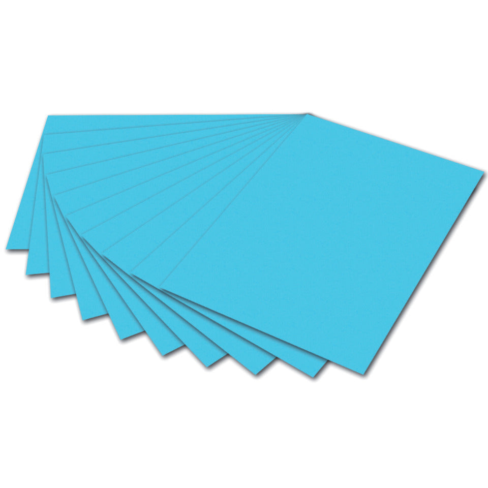 Tonpapier, 50x70cm, 130g/m², 10 Stück, himmelblau FOLIA 6730 FOLIA 6730 E