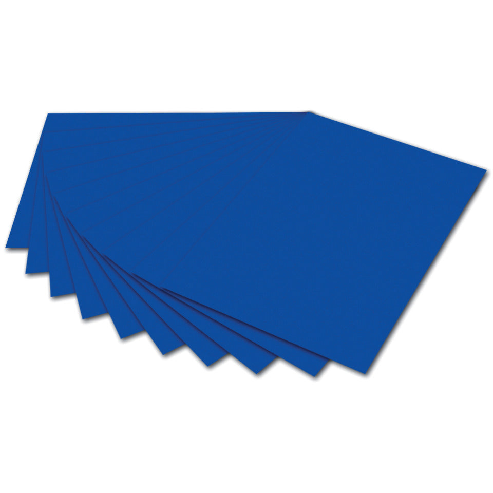 Tonpapier, 50x70cm,130g/m², 10 Stück, ultramarin FOLIA 6736 FOLIA 6736 E