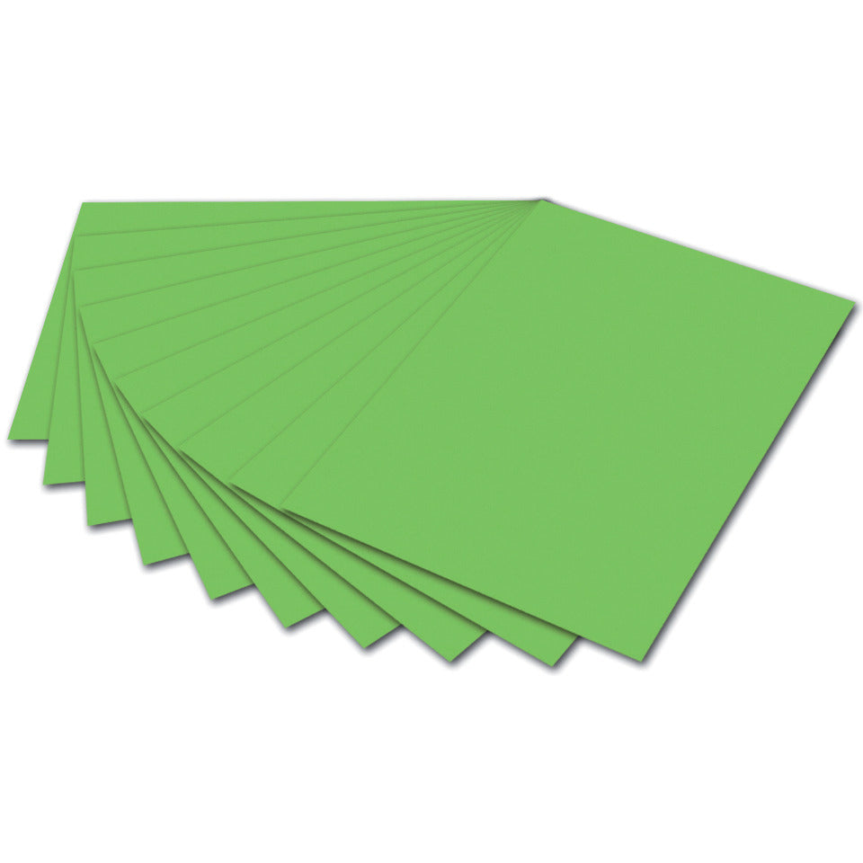 Tonpapier, 50x70cm,130g/m², 10 Stück, hellgrün FOLIA 6751E FOLIA 6751 E