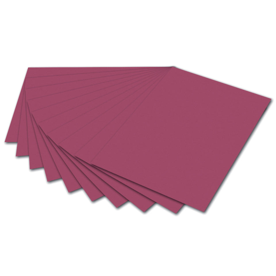 Fotokarton, A4, 300g/m², weinrot FOLIA 6145027 FOLIA 614/50 27 300g
