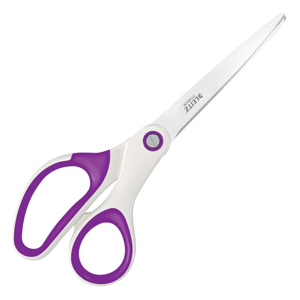 Qualitätsschere WOW, Edelstahl, 205 mm, violett LEITZ 53192062 LEITZ 5319-20-62  205mm