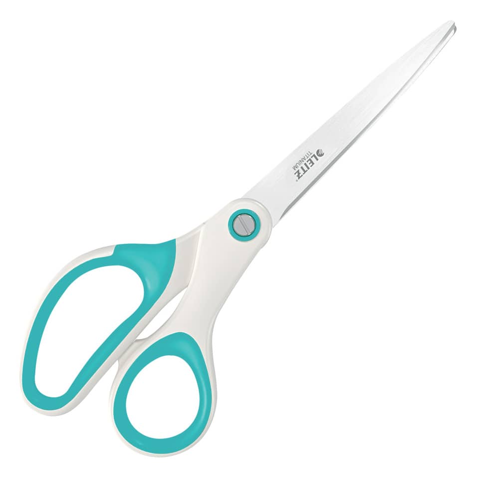 Qualitätsschere WOW, Edelstahl, 205 mm, eisblau LEITZ 53192051 LEITZ 5319-20-51 205mm