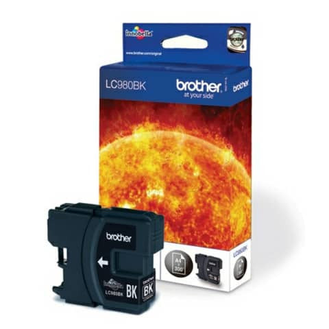 Original Brother Tintenpatrone schwarz (LC-980BK)