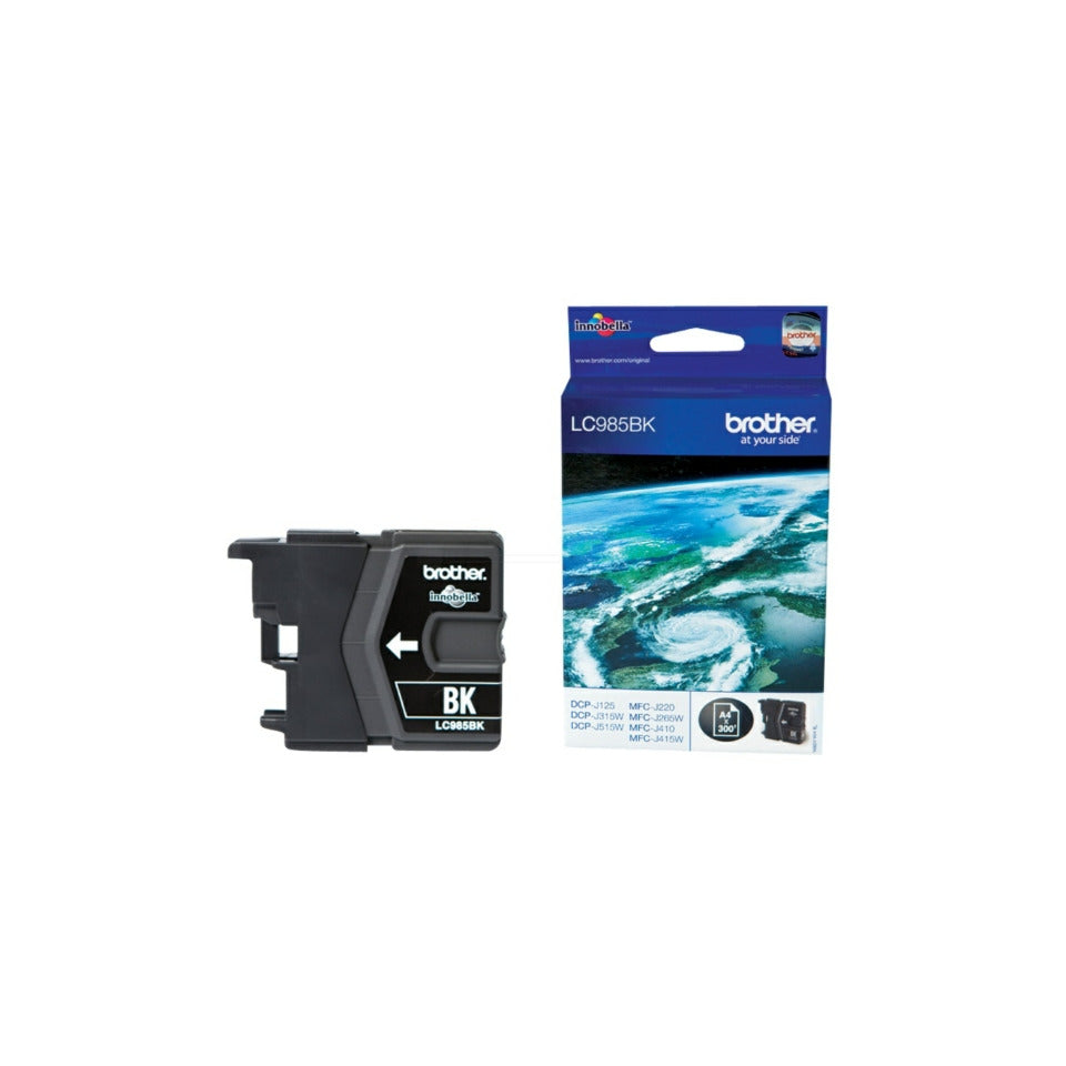 Inkjetpatrone LC-985BK, 300 Seiten, schwarz BROTHER LC985BK