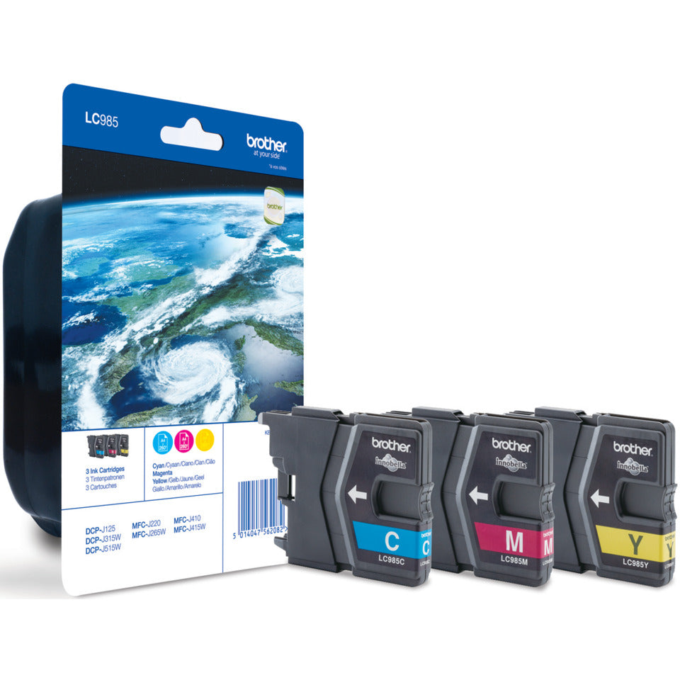 Inkjetpatrone LC-985BK, 300 Seiten, schwarz BROTHER LC985BK