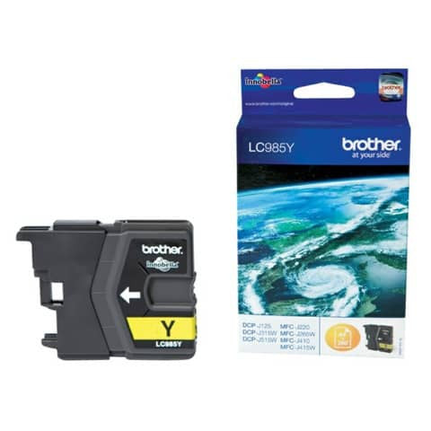 Original Brother Tintenpatrone gelb (LC-985Y)