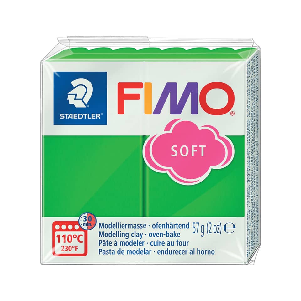 Modelliermasse FIMO® soft, 57 g, tropisch grün STAEDTLER 8020-53 STAEDTLER 8020-53  Soft 56g