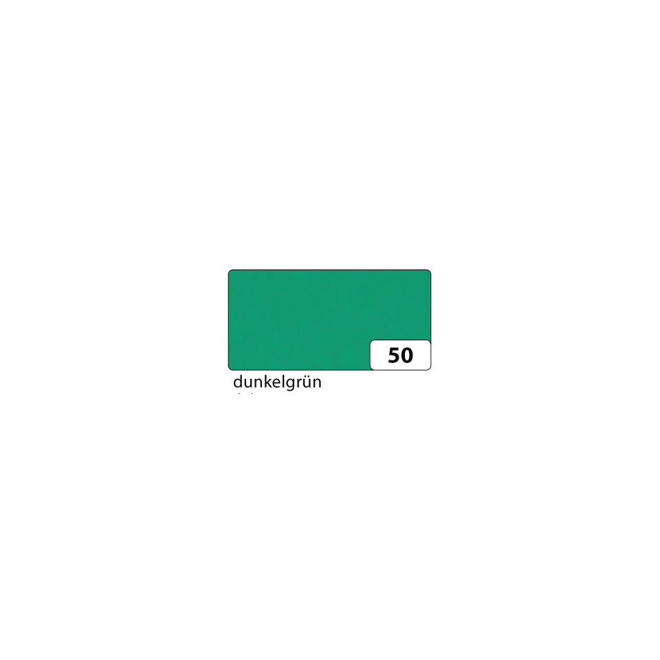 Transparentpapier, 70x100cm, 42g/m², dunkelgrün FOLIA 88120-50 FOLIA 88120-50 Rl 70x100 42g