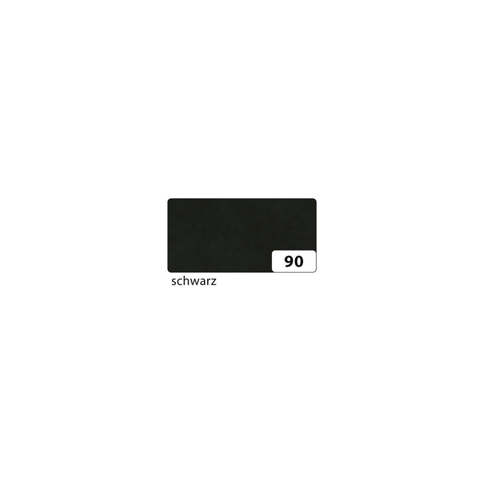 Transparentpapier, 70x100cm, 42g/m², schwarz FOLIA 88120-90 FOLIE 88120-90 Rl 70x100 42g