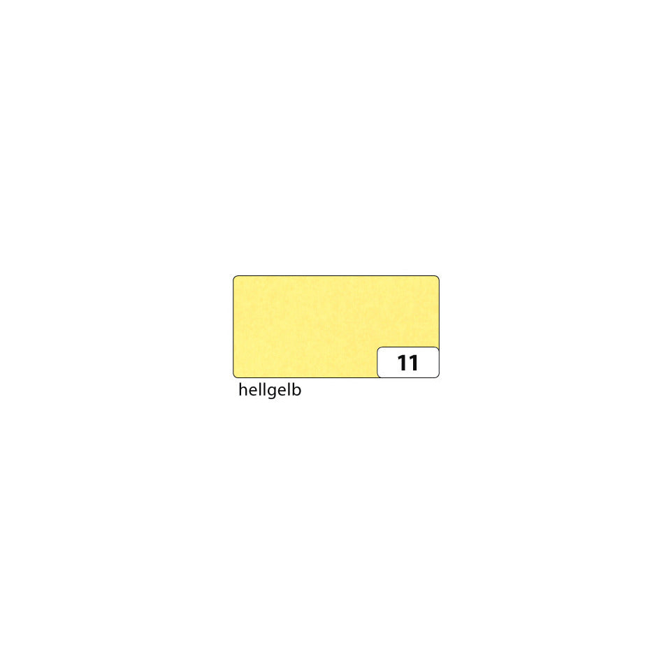 Transparentpapier, 50.5x70cm, 115g/m², hellgelb FOLIA 87011 FOLIA 87011 50,5x70cm