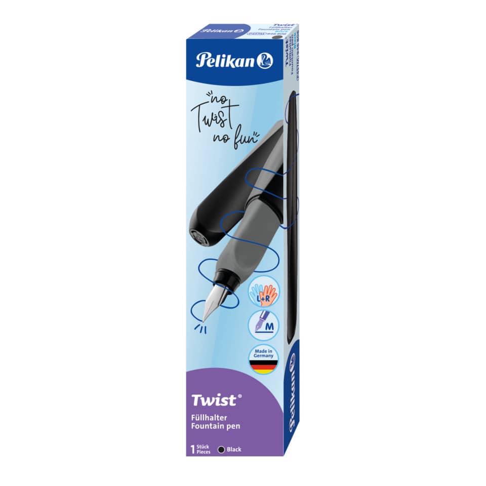 Füllhalter Twist® P457 M, schwarz PELIKAN 100435901 PELIKAN 100435901 946806 P457