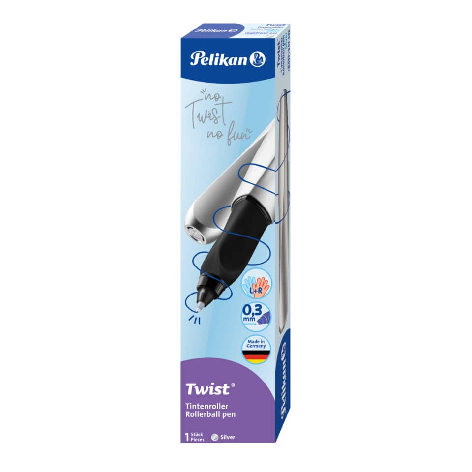 Tintenroller Twist, M, silber PELIKAN 100401699 PELIKAN 100401699 947432 R457