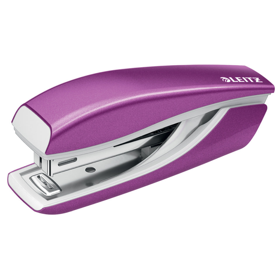 Heftgerät Mini NeXXt WOW, 10 Blatt, Einlegetiefe 35 mm, violett LEITZ 55281062 LEITZ 5528-10-62  10Bl