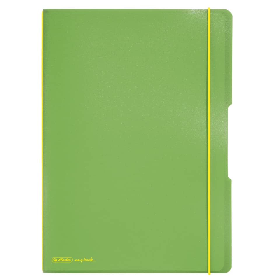 Notizheft my.book flex, A4, 80 Blatt, liniert/kariert, hellgrün HERLITZ 300003352 HERLITZ 300003352 11361458 my.book Fl
