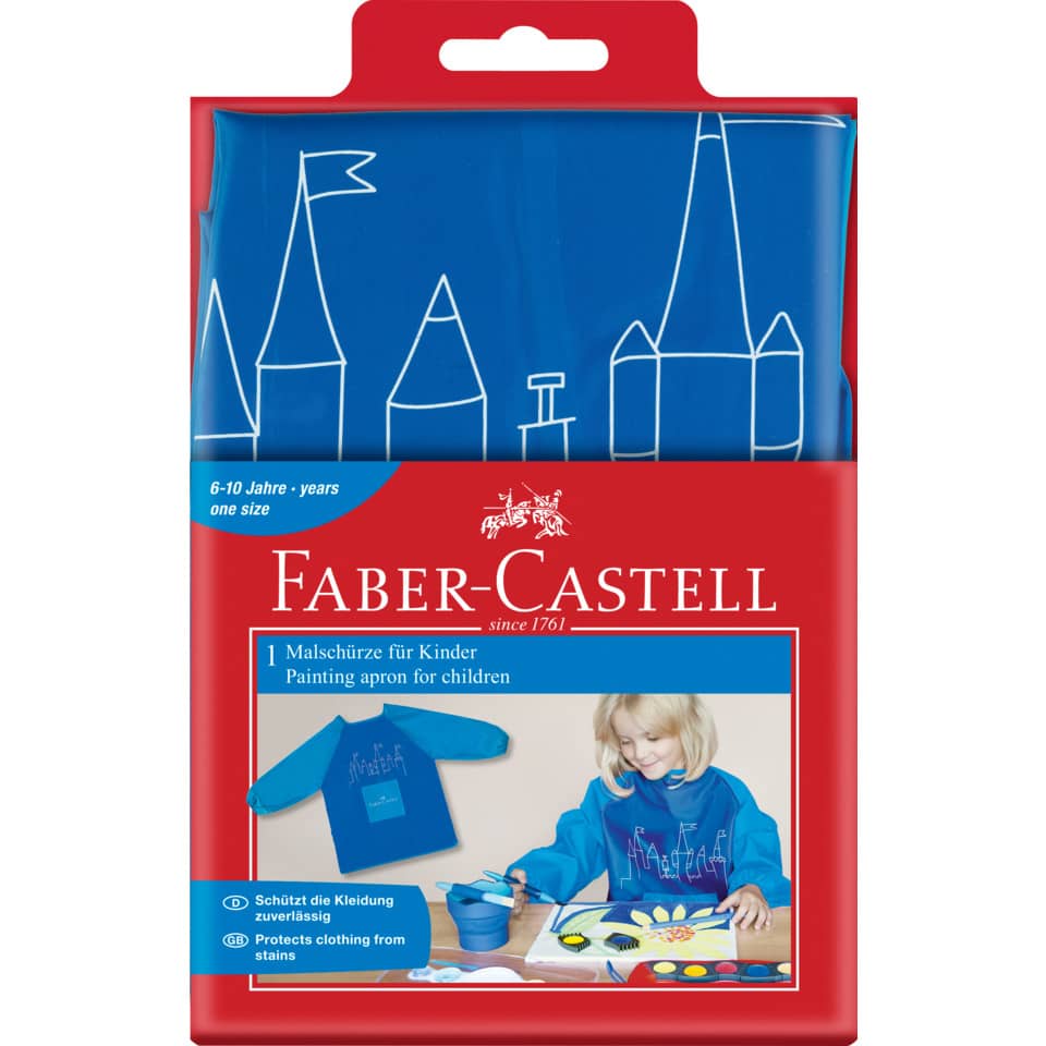 Malschürze, blau FABER CASTELL 201203