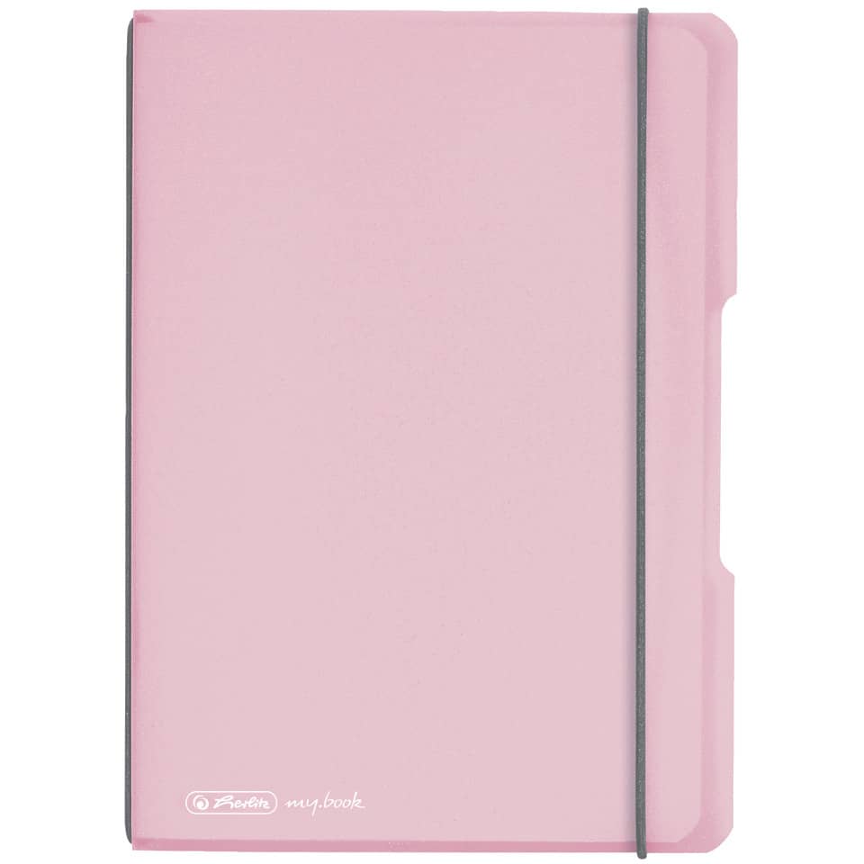 Notizheft my.book flex, A5, 40 Blatt, kariert, rose HERLITZ 300003579 HERLITZ 300003579 11408622 my.book Fl