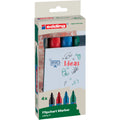 Flipchartmarker EcoLine, Rundspitze, 1,5-3mm, 4 Stück, sortiert EDDING 31-4s EDDING 31-4s EcoLine