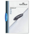 Klemm-Mappe SWINGCLIP®, PP, 30 Blatt, blaue Klemme, Mappe transparent DURABLE 2260 06 DURABLE 2260 06 30Bl transp.