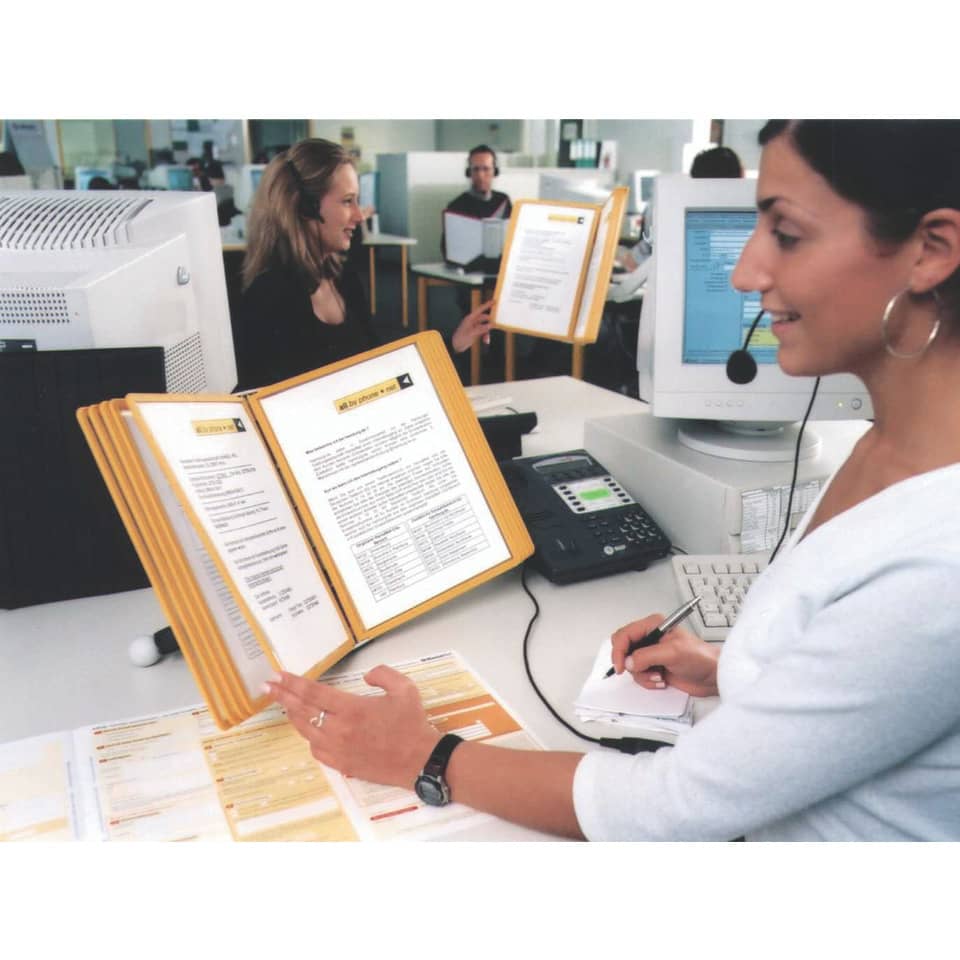 Sichttafel SHERPA® Panel A4, PP, A4, gelb DURABLE 5606 04