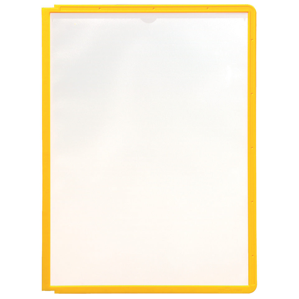 Sichttafel SHERPA® Panel A4, PP, A4, gelb DURABLE 5606 04