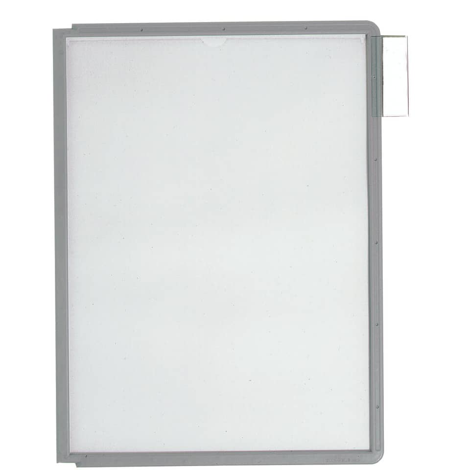 Sichttafel SHERPA® Panel A4, PP, A4, grau DURABLE 5606 10