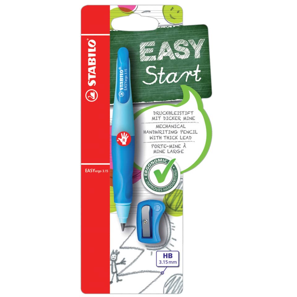 Druckbleistift EASYergo 3.15, blau, R STABILO B-46873-5 STABILO B-46873-5 rechts