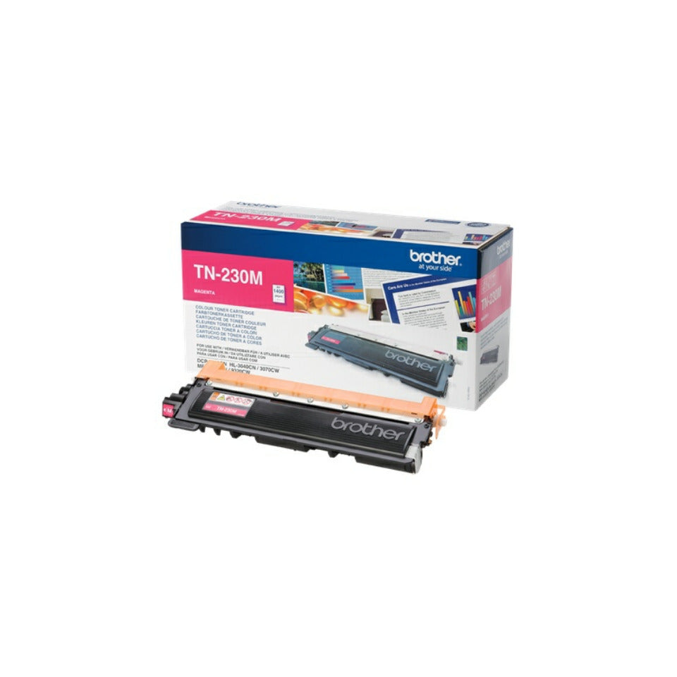 Lasertoner TN-230M, für Brother LED-Drucker, ca. 1.400 Seiten, magenta BROTHER TN230M