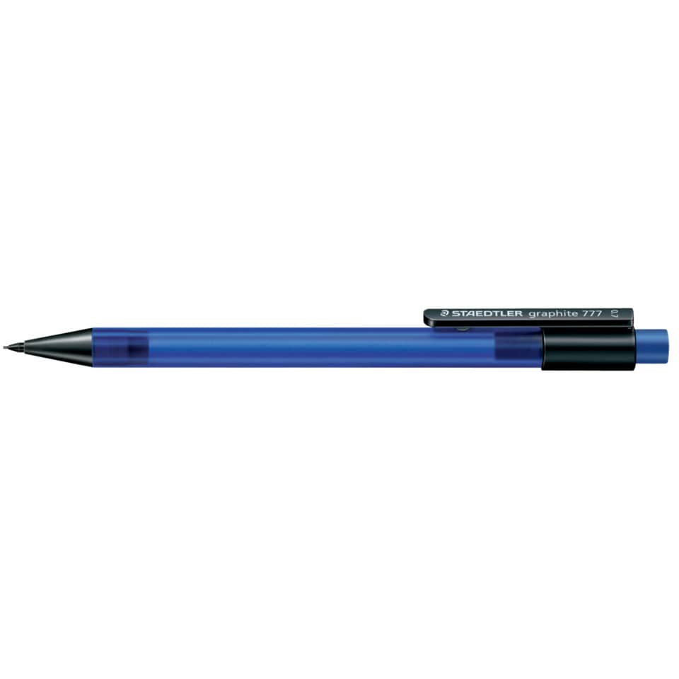 Druckbleistift graphite 777, 0,7mm, blau transparent STAEDTLER 777 07-3 STAEDTLER 777 07-3  transparent