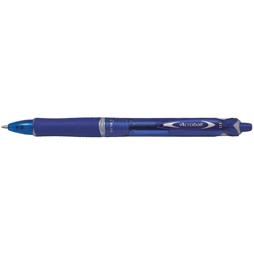 Kugelschreiber Acroball M, Druckmechanik, 0,4mm, blau PILOT 2067703 PILOT BAB-15M-L-BG 2067703
