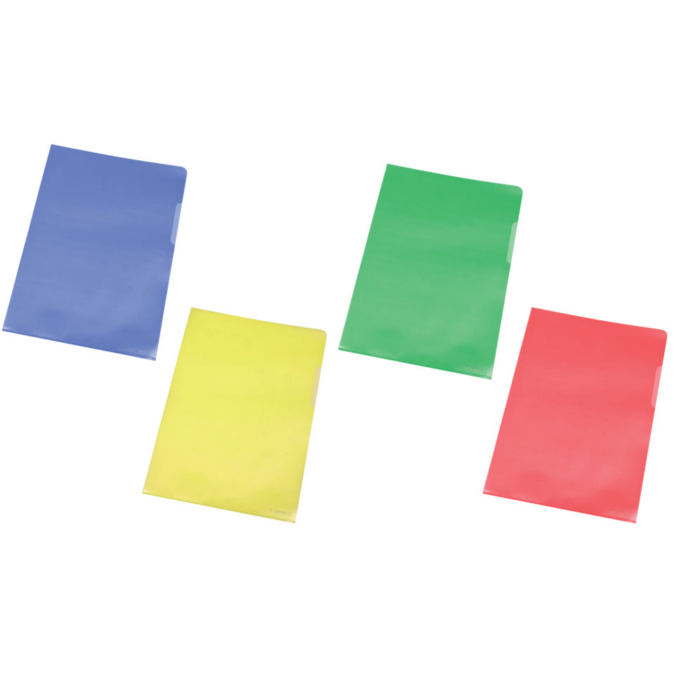 Sichthülle, A4, 100 Stück, gelb Q-CONNECT KF00308 Q-CONNECT KF00308 10081069 0,12mm