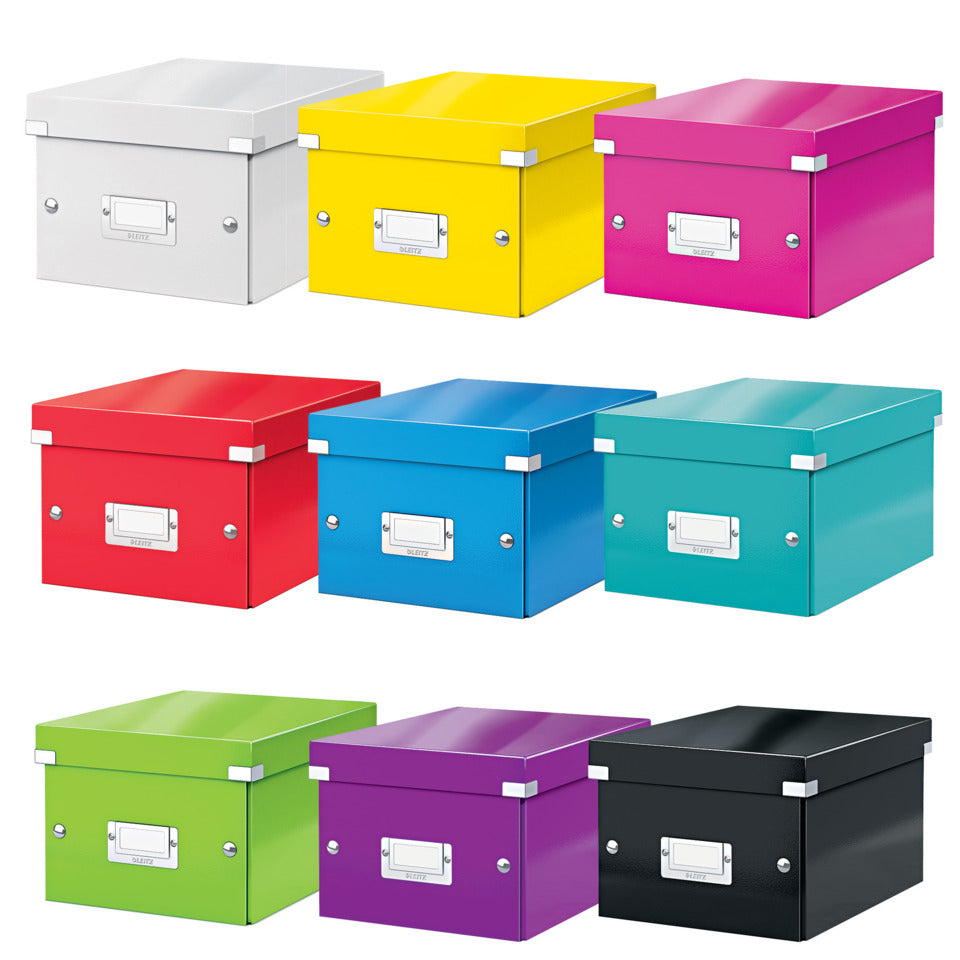 Archivbox Click & Store WOW Klein, Graukarton, schwarz LEITZ 6043-00-95 LEITZ 6043-00-95 Click&Store