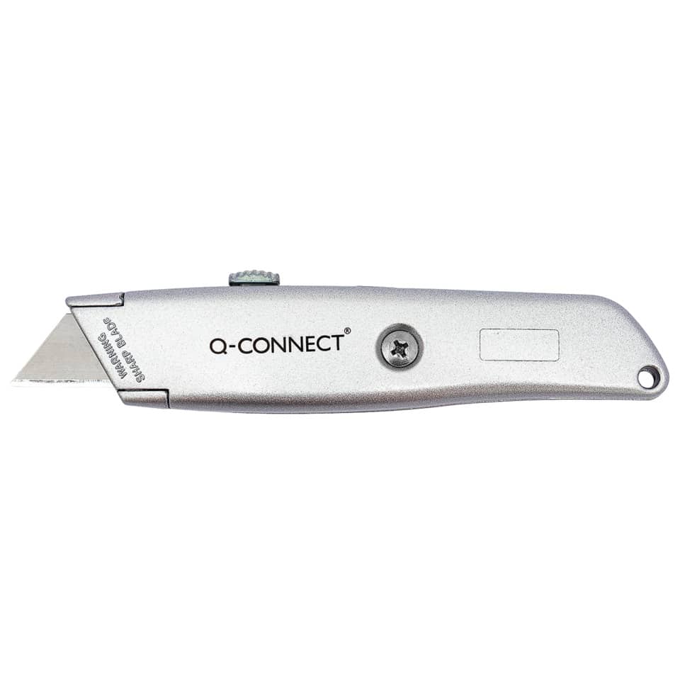 Trapezmesser, 18mm, silber Q-CONNECT KF10633 Q-CONNECT KF10633 18mm E-84019 IA