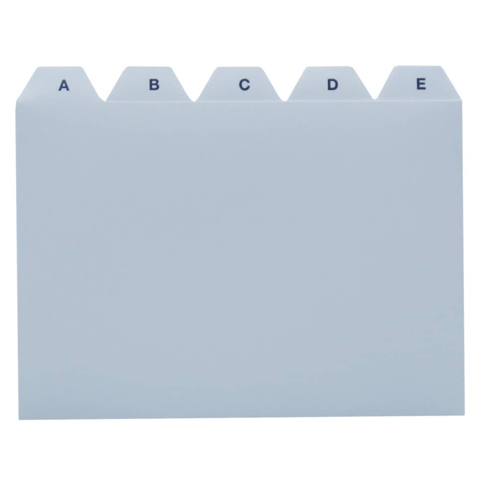Leitregister A-Z, A6 quer, grau  7856 625LK 81033X/ 079568