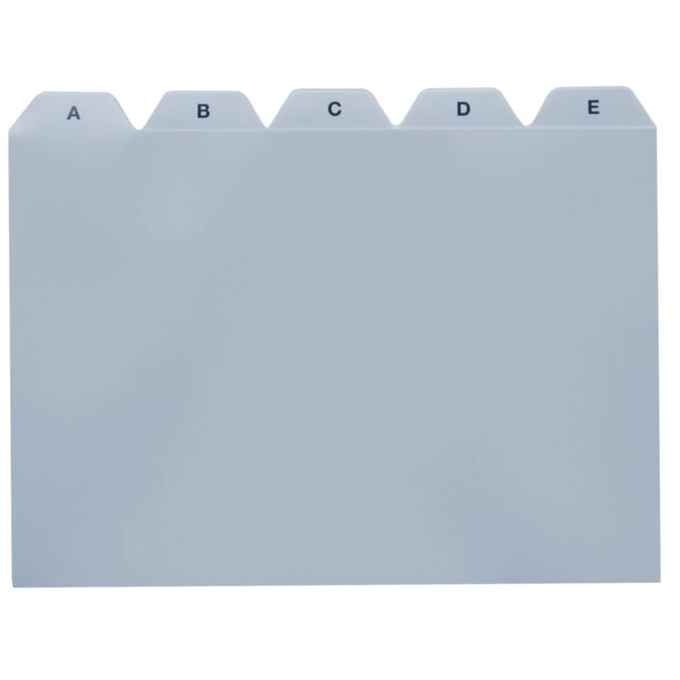 Leitregister, A5 quer, A-Z, grau  7624 525LK 810321