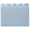 Leitregister A-Z, A7 quer, grau  7976 725LK 810348