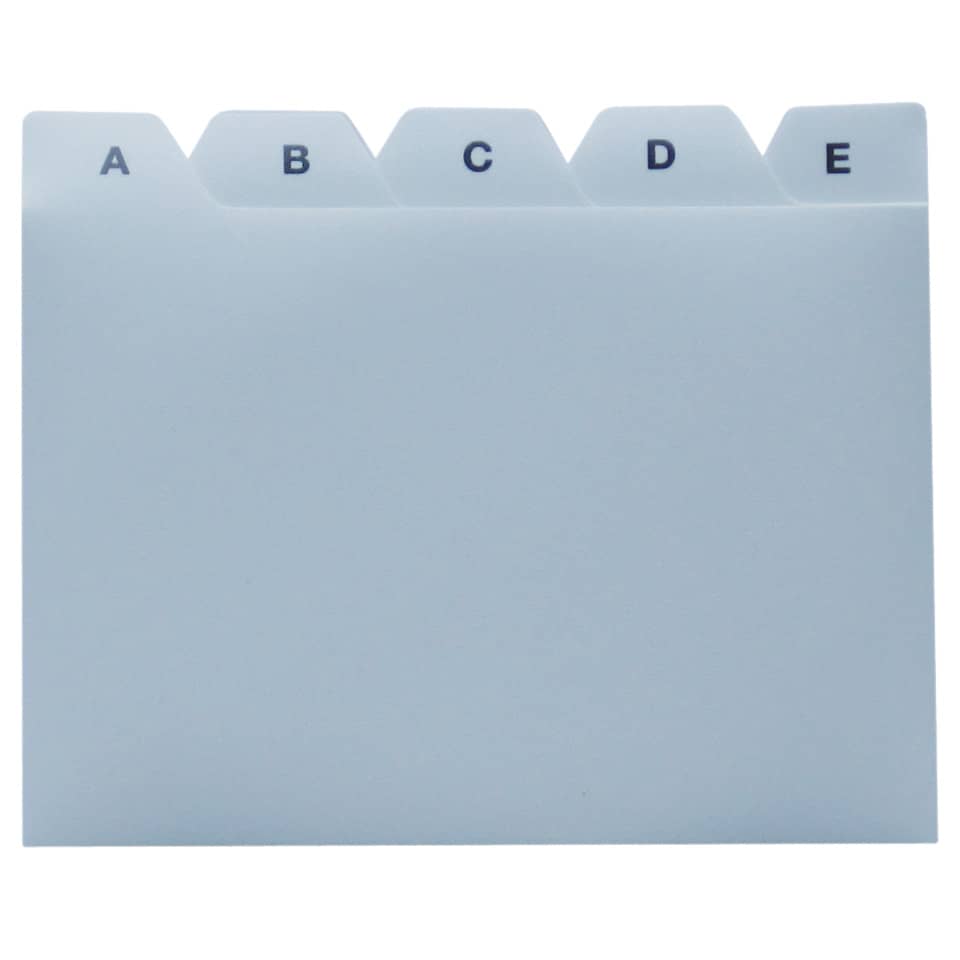 Leitregister A-Z, A7 quer, grau  7976 725LK 810348