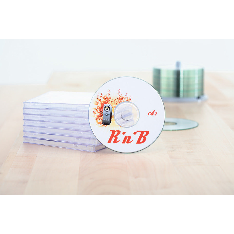CD-Etiketten permanent, Ø116mm, 50 Stück, weiß HERMA 5079 HERMA 5079/8381 50 Stück permanent