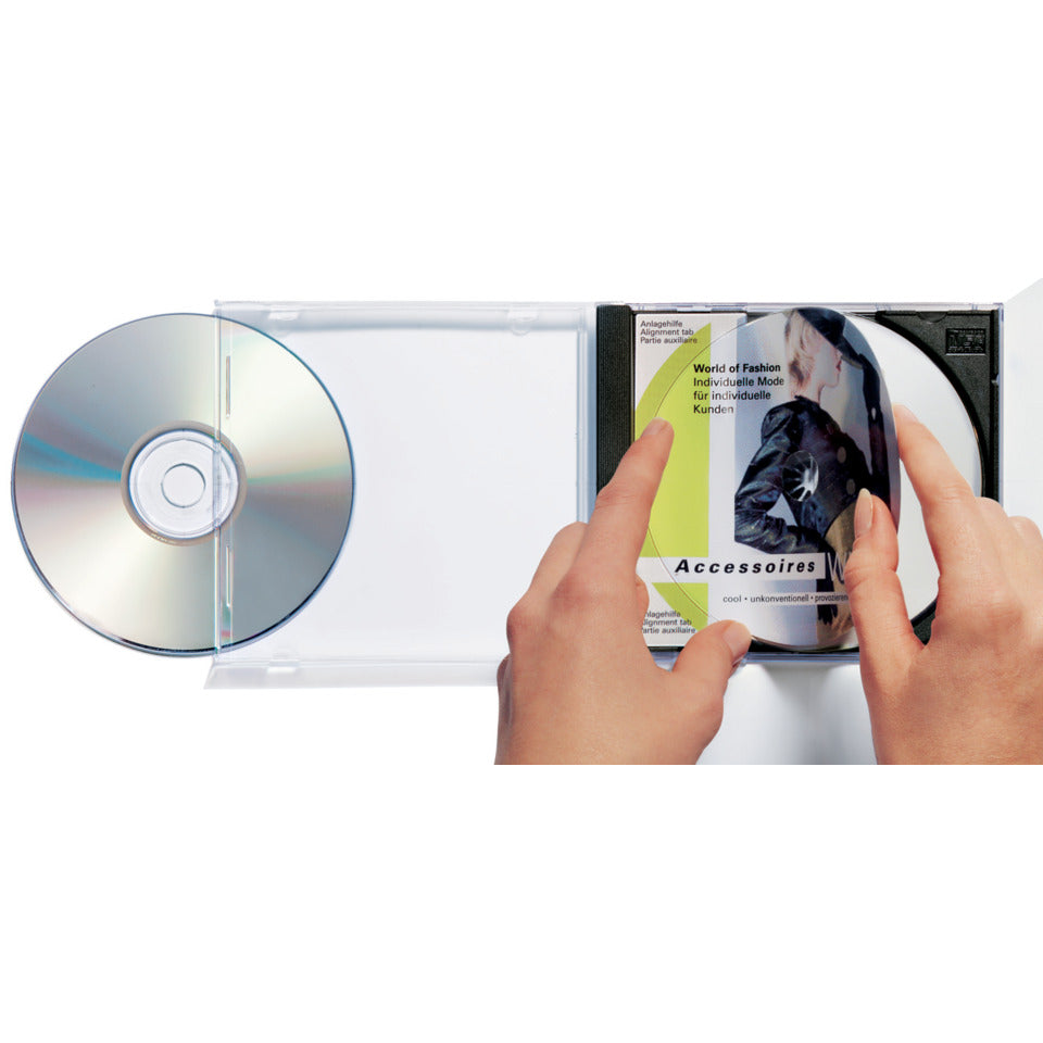 CD-Etiketten permanent, Ø116mm, 50 Stück, weiß HERMA 5079 HERMA 5079/8381 50 Stück permanent