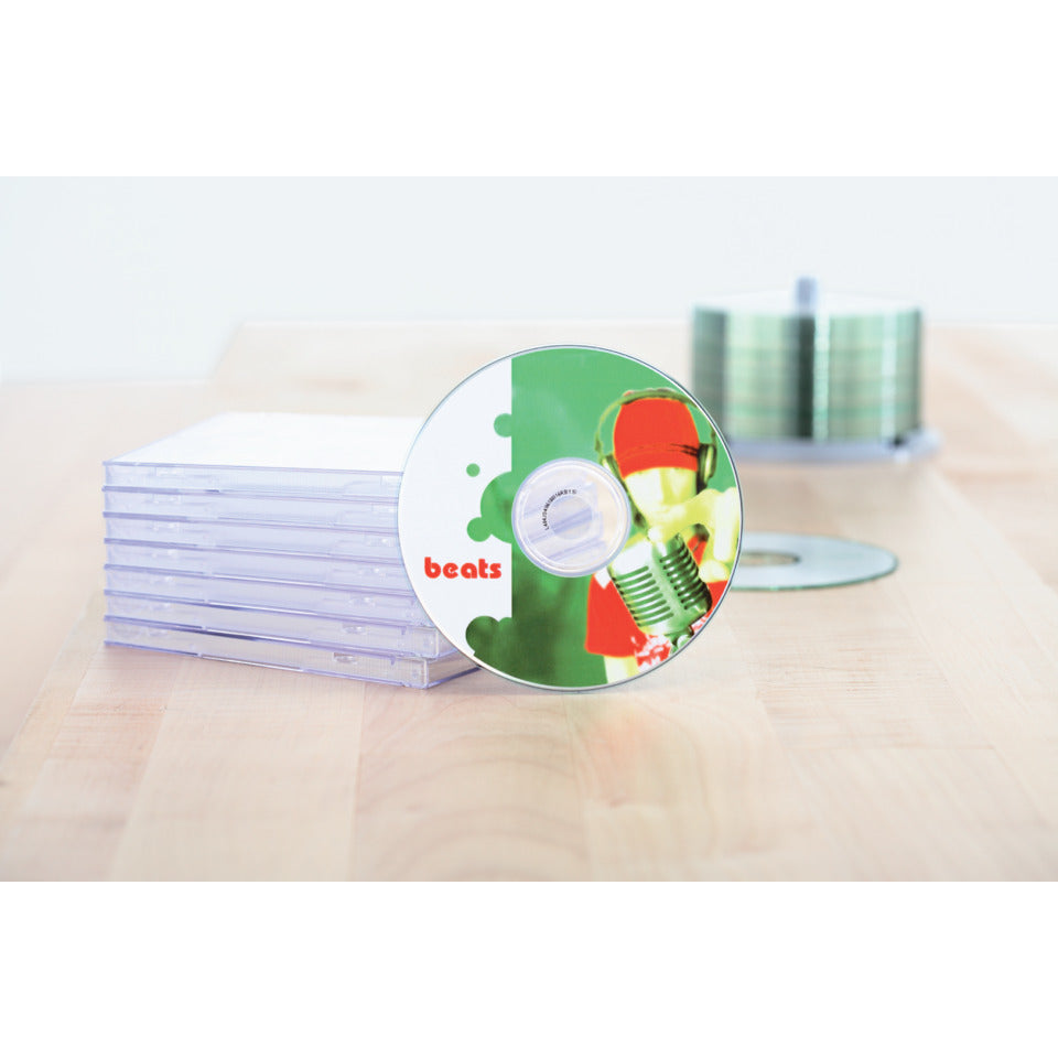 CD-Etiketten permanent, Ø116mm, 50 Stück, weiß HERMA 5079 HERMA 5079/8381 50 Stück permanent