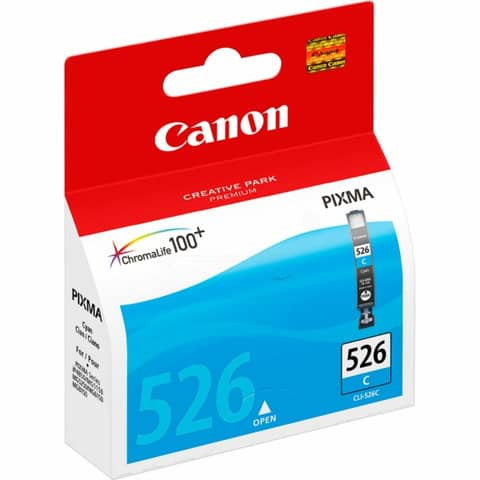 Original Canon Tintenpatrone cyan (4541B001,4541B001AA,CLI-526C)