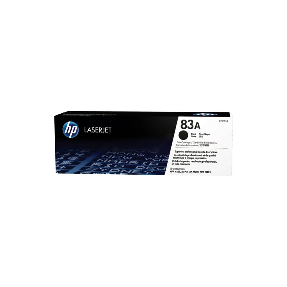 Lasertoner Nr. 83A, 1.500 seiten, schwarz HP CF283A