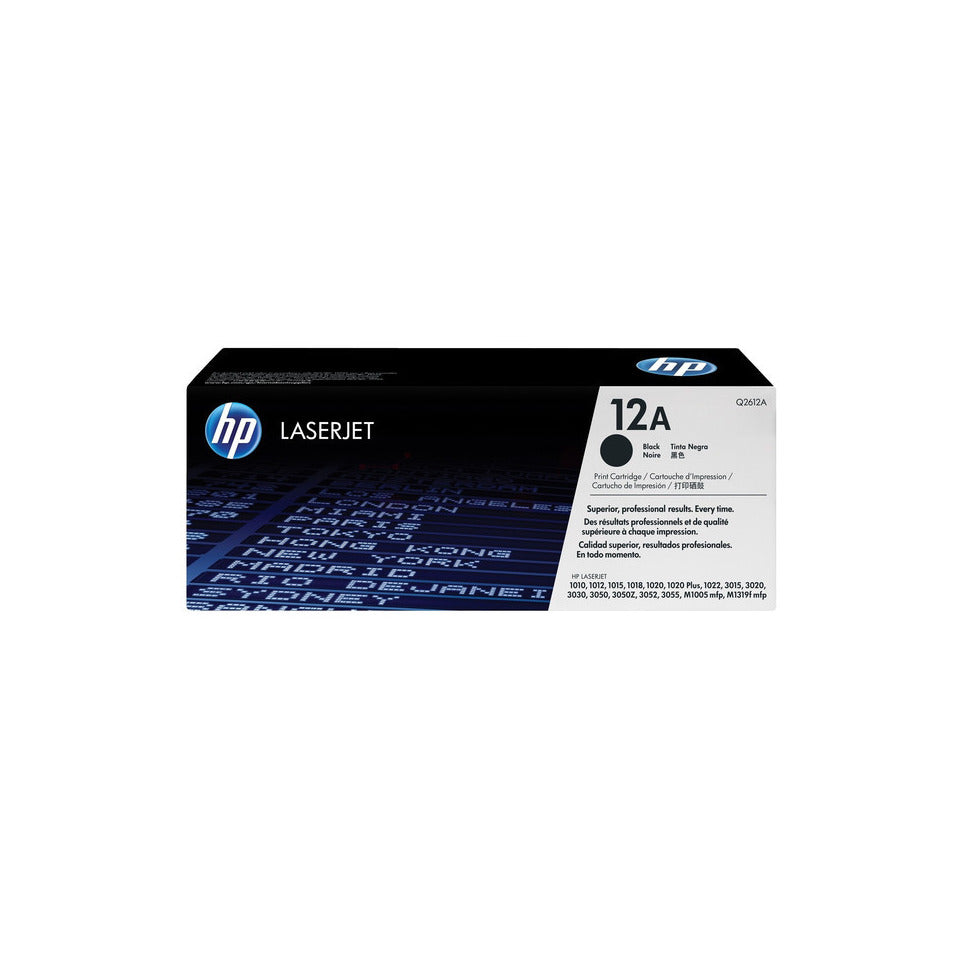 Lasertoner Nr. 12A, 2.000 Seiten, schwarz HP Q2612A
